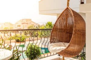 1. Hanging Chairs and effortless flowering