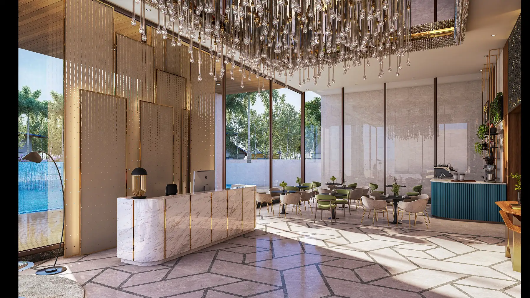 Ace Estate -  Club Lobby Without People