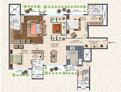 3 bhk flats in noida expressway