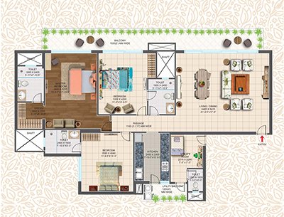 2/3/4 bhk flats in Delhi NCR