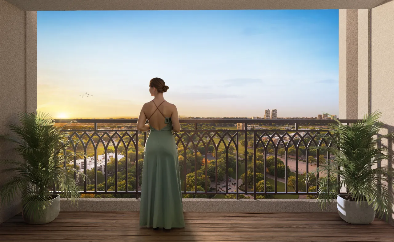 Ace Verde - Balcony to Outer View