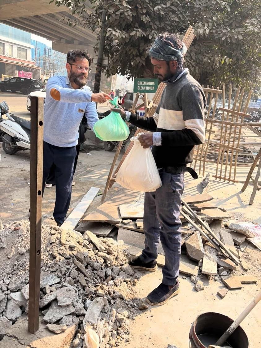 Ration Distribution on the Occasion of Lohri